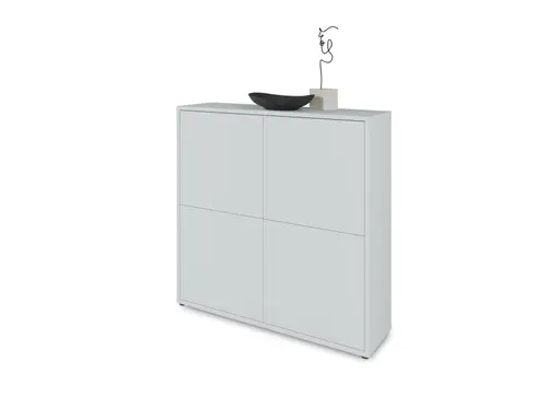 Kommode FAID- B ca. 124 cm, Hellgrau