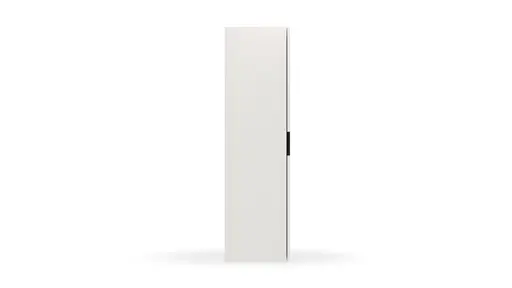 Schiebetürenschrank Loretto - B ca. 280 cm, Lack matt, Weiß