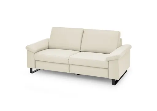 Sofa CALM PLUS 2.0 - 3-Sitzer, Relaxfunktion teilmotorisch, Stoff, Natur