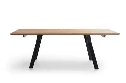 Esstisch Mileto - LB ca. 200x100 cm, Asteiche massiv, Geölt,