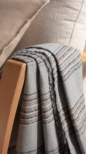 Wohndecke - LB ca. 140x200 cm, Filz