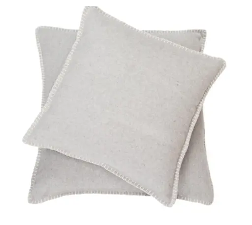 Deko-Kissen - LB ca. 40x40 cm, Hellgrau