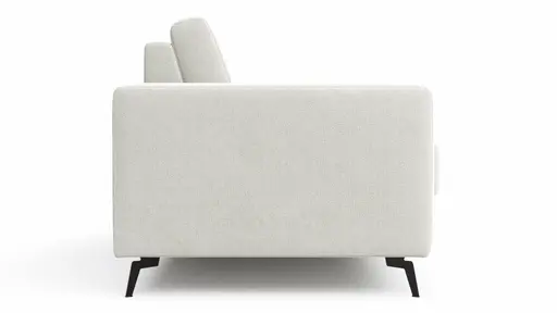 Schlafsofa Laredo - 2,5-Sitzer inkl. Schlaffunktion, Stoff, Offwhite