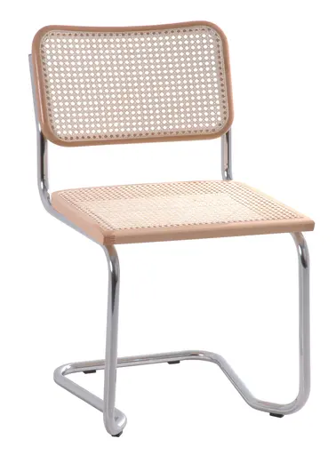 Freischwinger - Ratterngeflecht, Buche natur