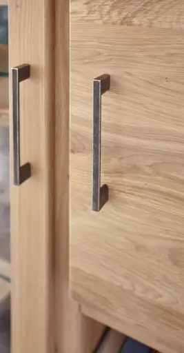 Vitrine Farmingdale - Eiche massiv, legno 