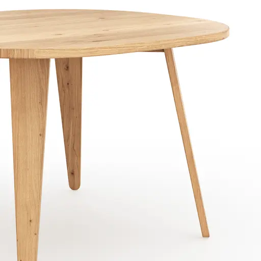 Esstisch Signe - LB ca. 110x110 cm, Asteiche massiv, Geölt