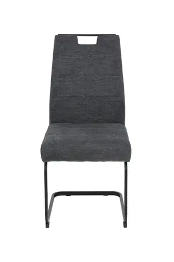 Freischwinger - Stoff, Anthrazit