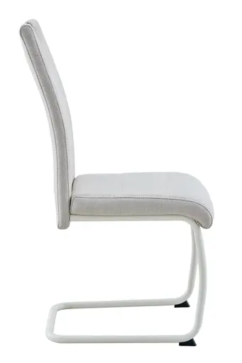 Freischwinger - Stoff, Beige