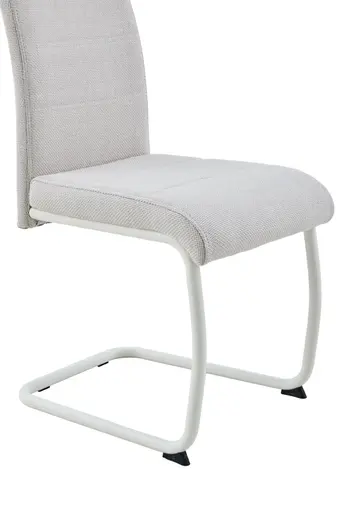 Freischwinger - Stoff, Beige