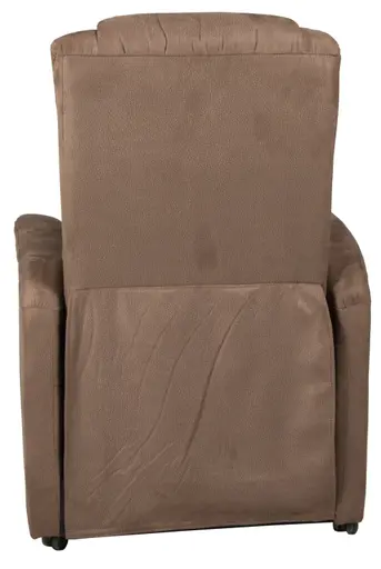 TV-Sessel - Aufstehhilfe, Relaxfunktion, Microfaser, Braun