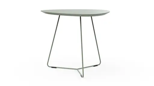 Ecktisch Fano - LBH ca. 59x50x50 cm, Fenix, Olivgrün