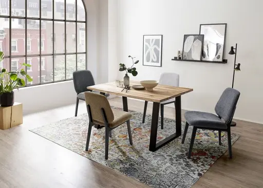 Stuhl - Stoff, Anthrazit