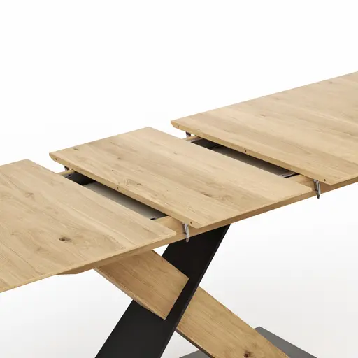 Esstisch Dinner - verlängerbar, LB ca. 180x90cm, Eiche furnier