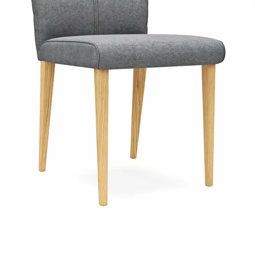 Stuhl 4110 - Wolle, Hellgrau