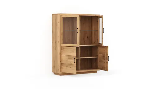 Highboard Hartford - Eiche massiv