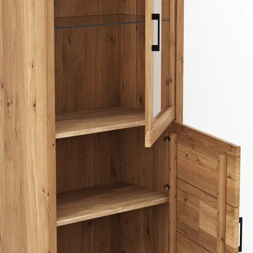 Highboard Hartford - Eiche massiv