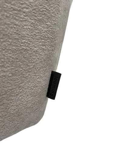 Armlehnstuhl MARYBEL - drehbar, Stoff, Latte Macchiato