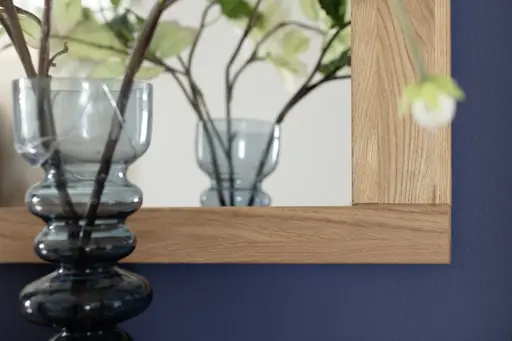 Garderobe - Wildeiche Nachbildung, Wildeiche massiv geölt