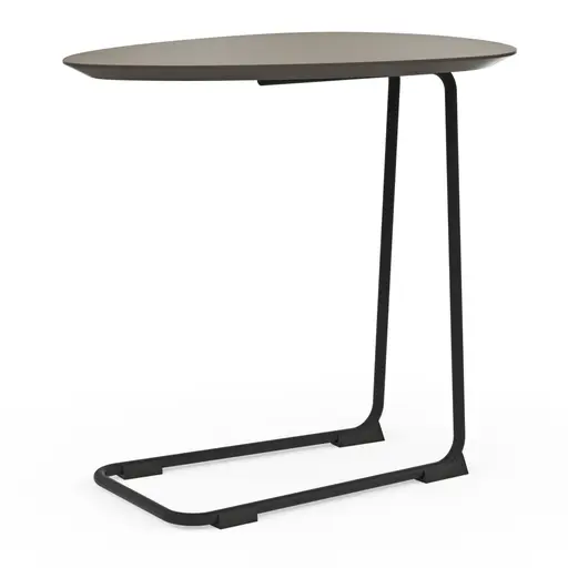 Sofatisch Fano - LBH ca. 57x39x54 cm, Fenix, Taupe