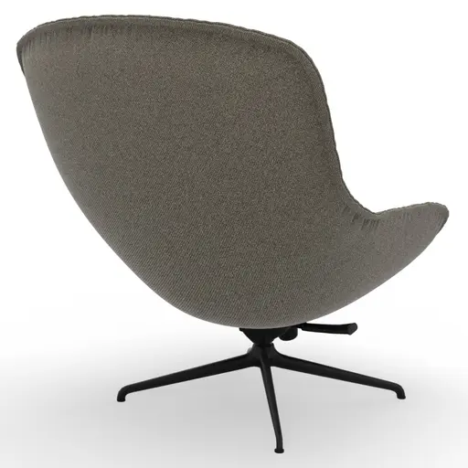 Sessel Unn - Stoff, Taupe