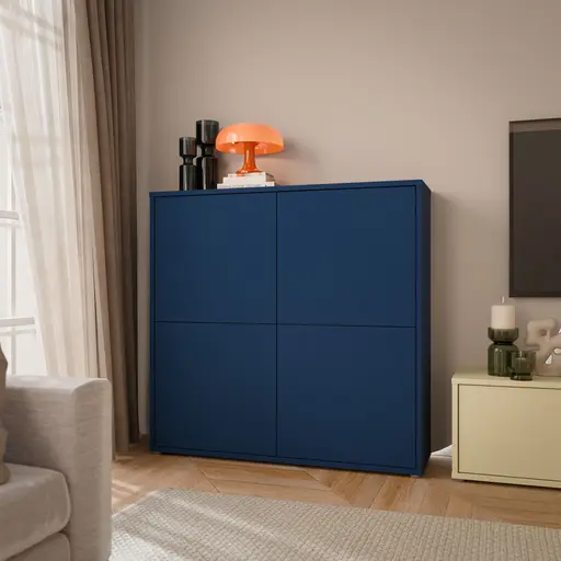 Kommode FAID- B ca. 124 cm, Blau
