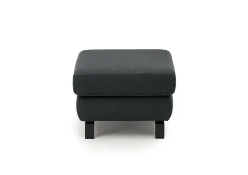Hocker CALM PLUS 2.0 - BL ca. 66x66 cm, Stoff, Anthrazit