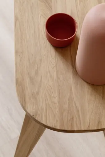 Couchtisch Signe - BHL ca. 80x38x80 cm, Asteiche massiv, Geölt