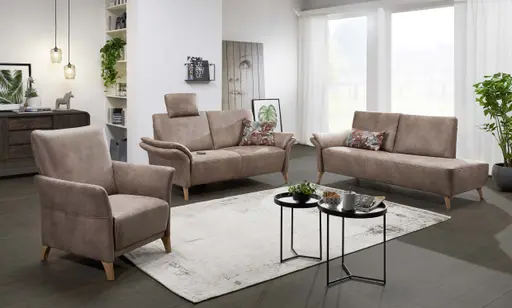 Sofa - Recamiere, Stoff, Schlamm