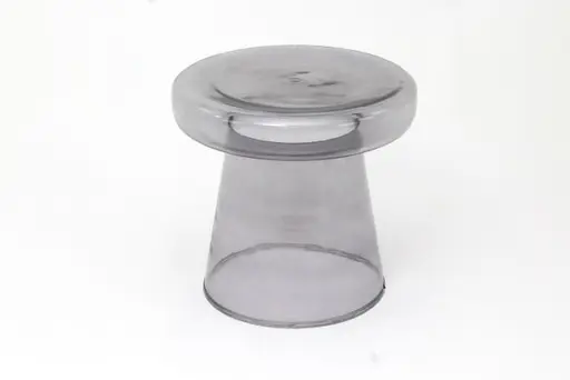 Beistelltisch - Ø/H ca. 40x39 cm, Grau