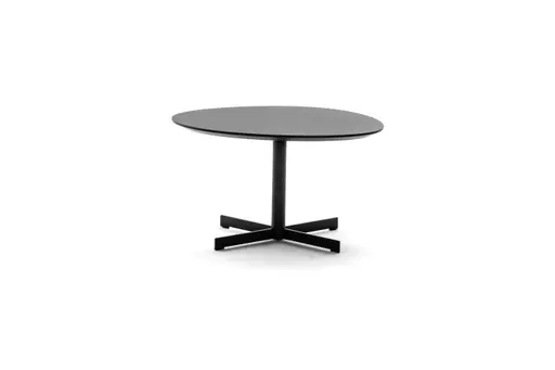 Beistelltisch Eir - LBH ca. 60x45x35 cm, MDF, Schwarz