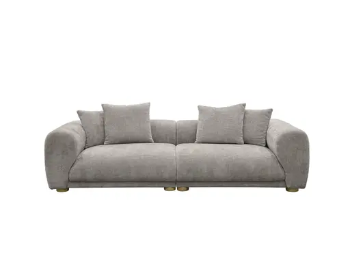 Megasofa - 2-Sitzer, Stoff, Beige