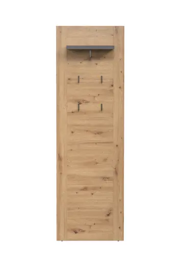 Garderobenpaneel - Eiche Dekor