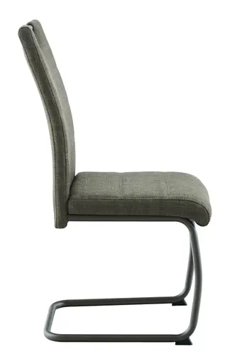 Freischwinger - Stoff, Grün