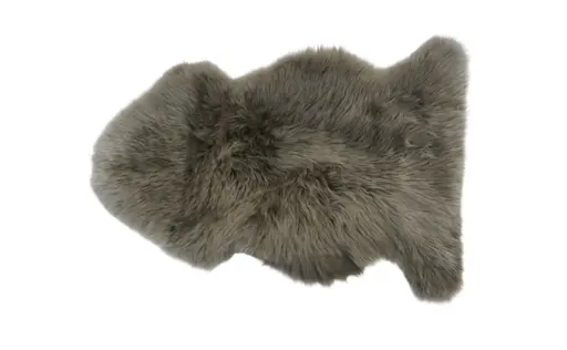 Natur-Schaffell - LB ca. 95x60 cm, Fossil