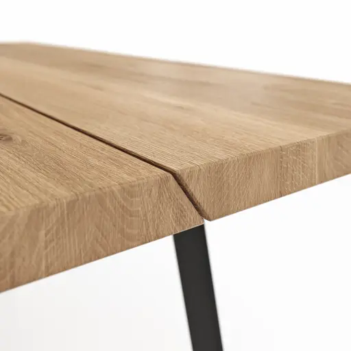 Esstisch Talara Lina - LB. ca. 160x90cm, Wildeiche Natur