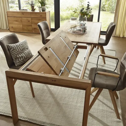 Esstisch Middleton - ausziehbar, LB ca. 200x95 cm, Asteiche massiv