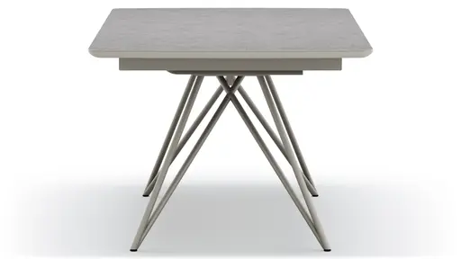 Esstisch Sedana - ausziehbar, LB ca. 200x100 cm, HPL, Grau