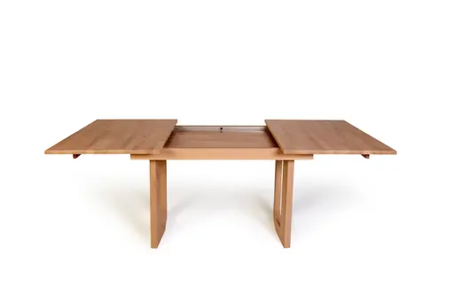 Esstisch - ausziehbar, LB ca. 130x90 cm, Eiche massiv