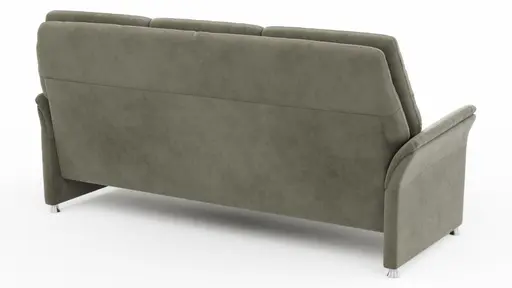 Sofa Bogota - 3-Sitzer, Stoff, Schlammgrün