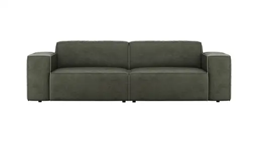 Sofa Elementos - 3 Sitzer, Stoff, Olive