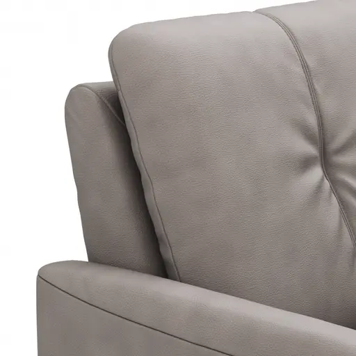 Sessel Tenero - inkl. Relaxfunktion, Stoff, Grau