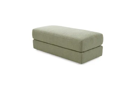 Hocker JOVIN - Stoff, Lindgrün