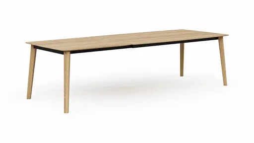 Esstisch Saltino - ausziehbar, LB ca. 180x100 cm, Eiche massiv