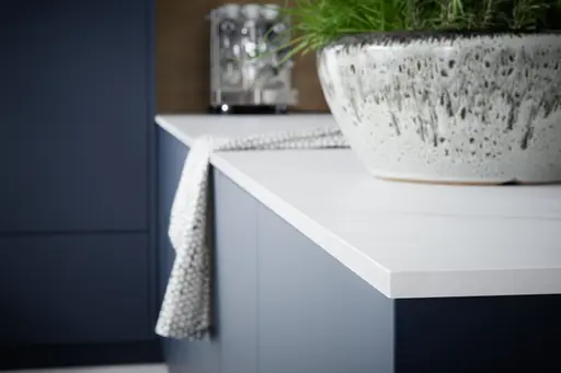 Küchenzeile 54.160 CO 6 521, Lack tiefblau samtmatt,