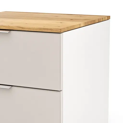 Nachttisch Colorado Beimöbel - BHL ca. 45x42x43 cm, Rosé