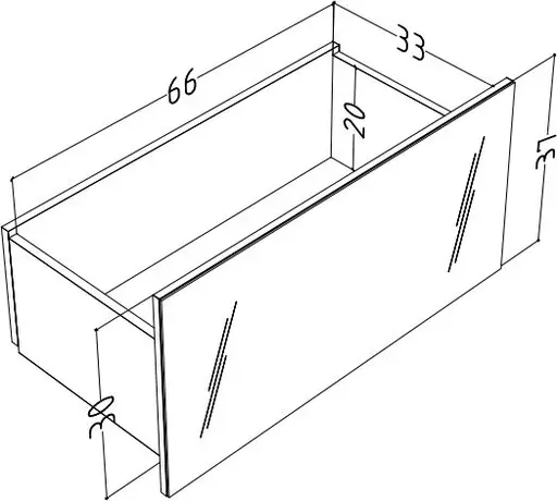 Couchtisch - LB ca. 75x75 cm, Weiß