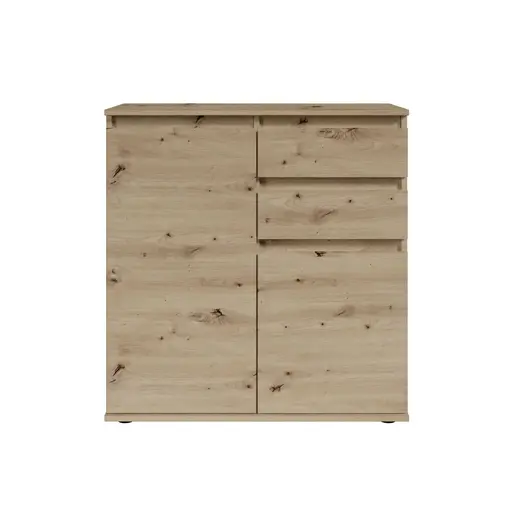 Kommode - B ca. 80 cm, Artisan Eiche Nachbildung
