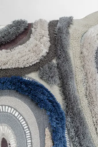 Deko-Kissen - LB ca. 45x45 cm, Grau