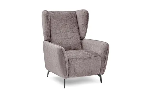 TV-Sessel - Relaxfunktion, Stoff, Altrosa