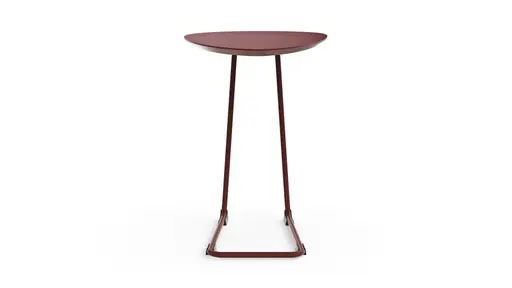 Sofatisch Fano - LBH ca. 57x39x54 cm, Fenix, Bordeaux